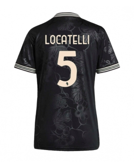 Billige Fotballdrakt Juventus Manuel Locatelli #5 Replika Tredjedrakt Dame 2025-26 Kortermet Billige Fotballdrakt Juventus Manuel Locatelli #5 Replika Tredjedrakt Dame 2025-26 Kortermet